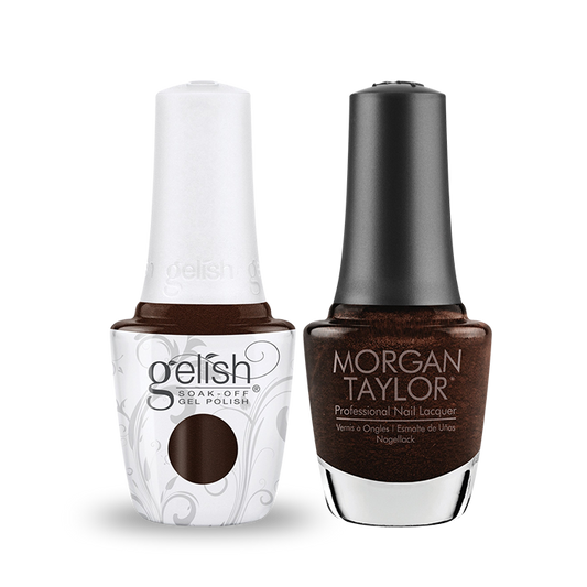 Gelish Gel Polish & Morgan Taylor Nail Lacquer, Champagne & Moonbeams Collection, 1110375, Shooting Star, 0.5oz OK1014VD