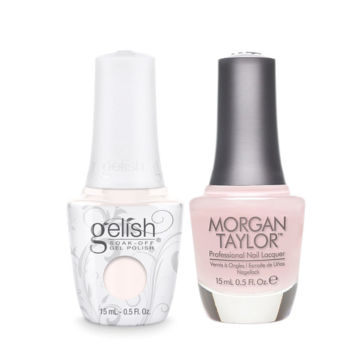 Gelish Gel Polish & Morgan Taylor Nail Lacquer, Simply Irresistible, 0.5oz, 1110006 + 50006 KK0907