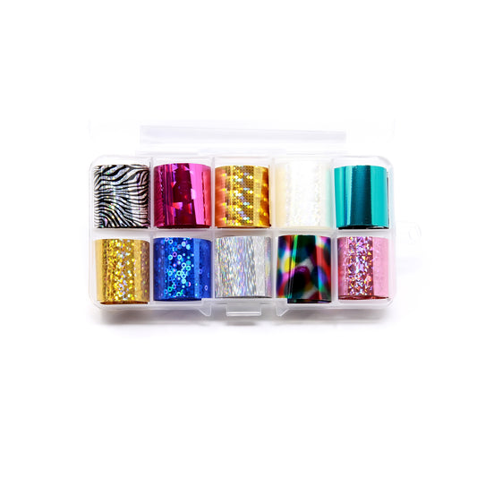 NCI Nail Art Transfer Foil, Small, Collection 2 OK0424VD