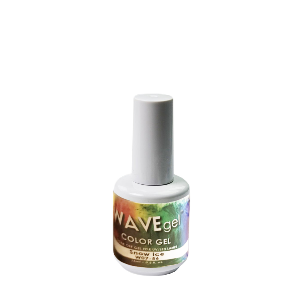 Wave Gel Color ONLY Gel Polish, 056, Snow Ice, 0.5oz