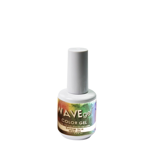 Wave Gel Color ONLY Gel Polish, 056, Snow Ice, 0.5oz