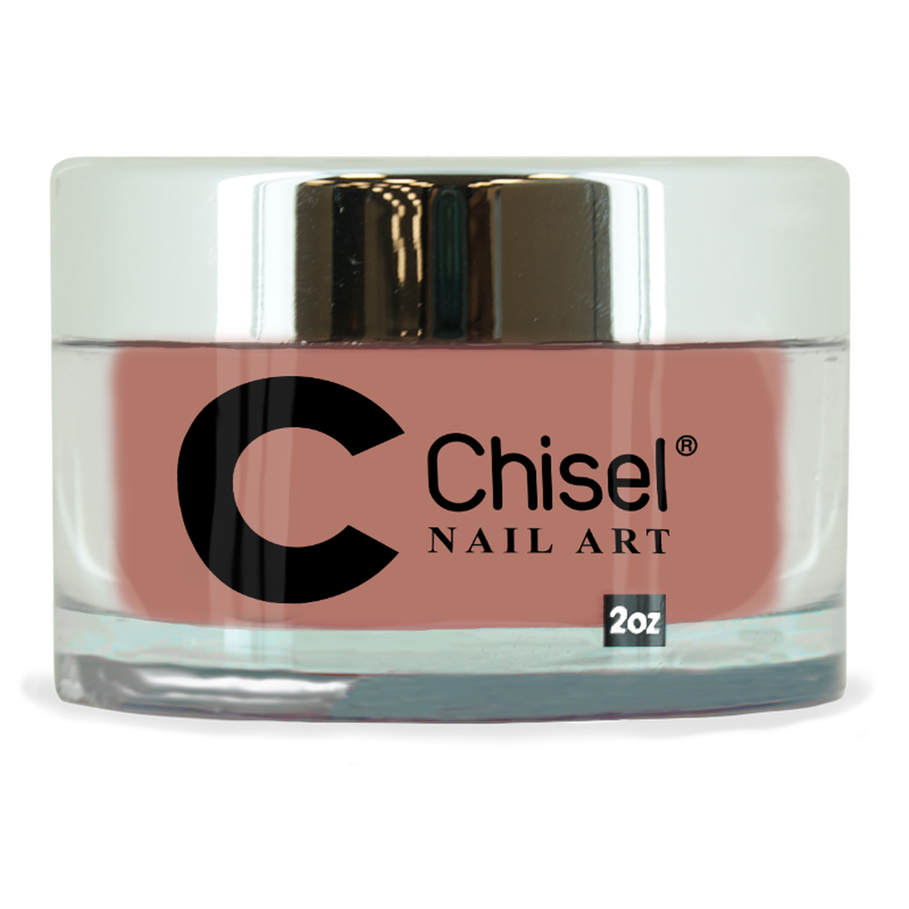 Chisel 2in1 Acrylic/Dipping Powder, (Barely Nude) Solid Collection, SOLID160, 2oz OK0831VD