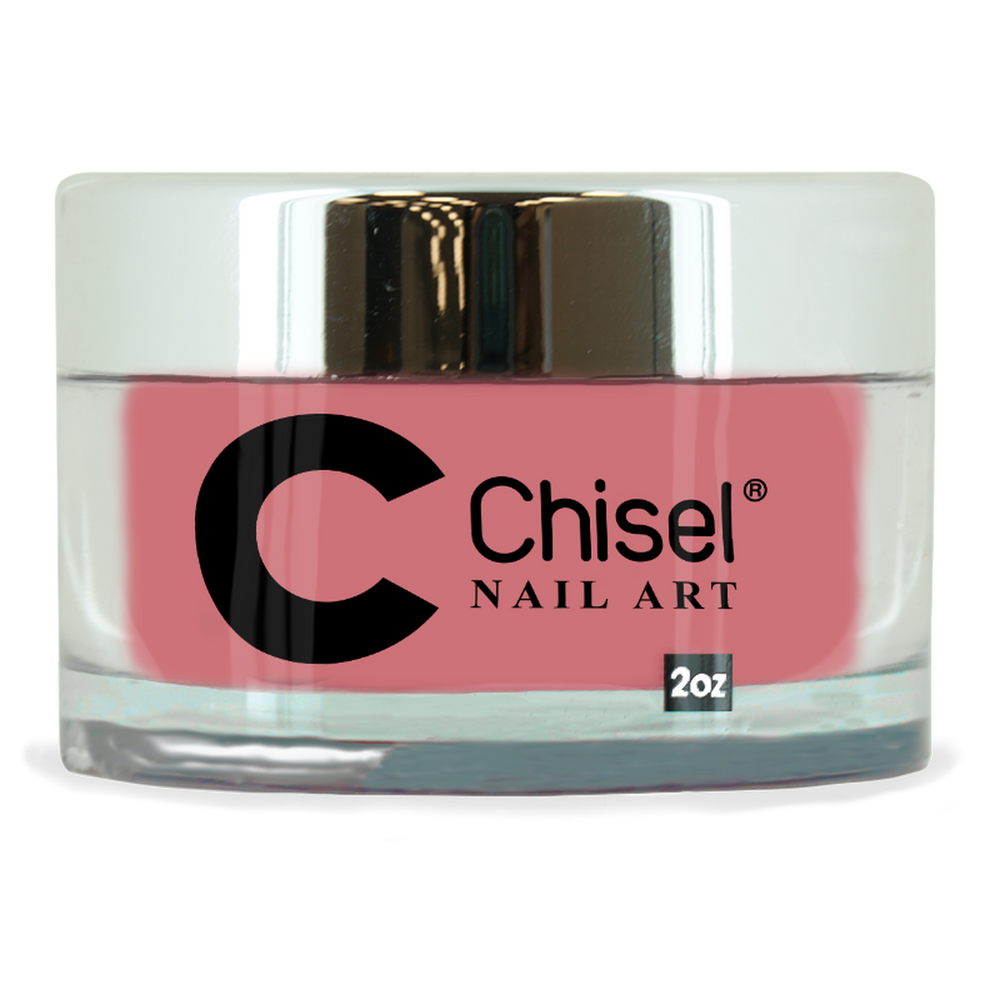 Chisel 2in1 Acrylic/Dipping Powder, (Barely Nude) Solid Collection, SOLID163, 2oz OK0831VD
