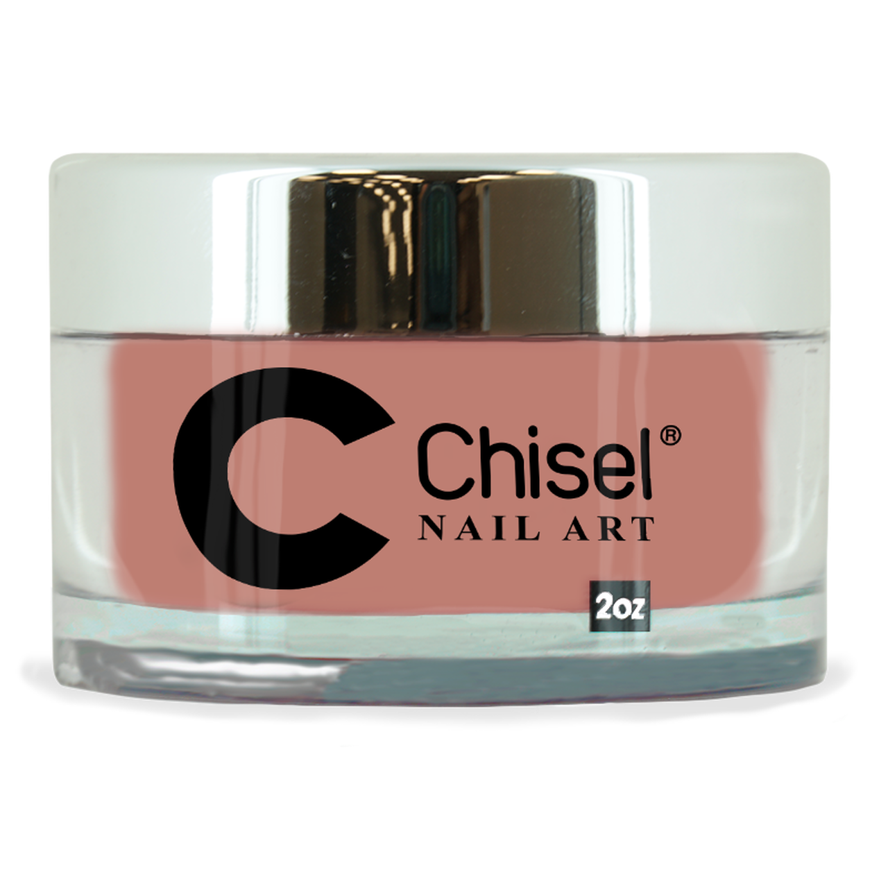 Chisel 2in1 Acrylic/Dipping Powder, (Barely Nude) Solid Collection, SOLID164, 2oz OK0831VD