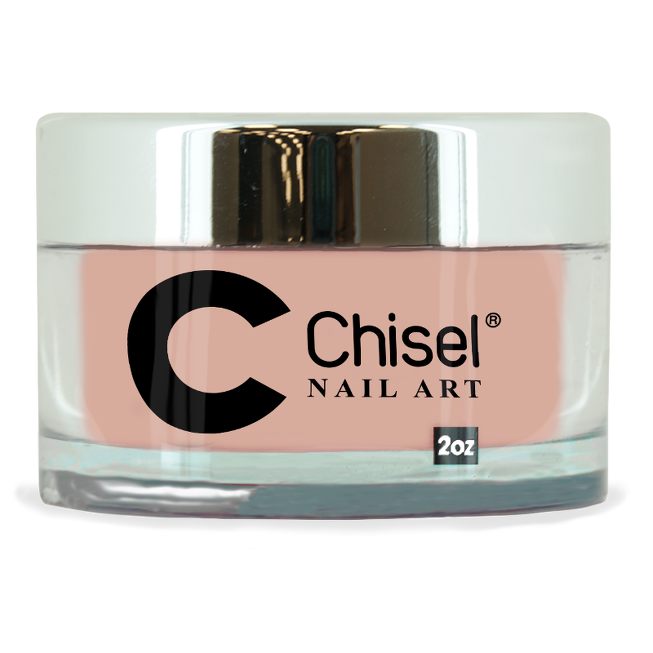 Chisel 2in1 Acrylic/Dipping Powder, (Barely Nude) Solid Collection, SOLID167, 2oz OK0831VD