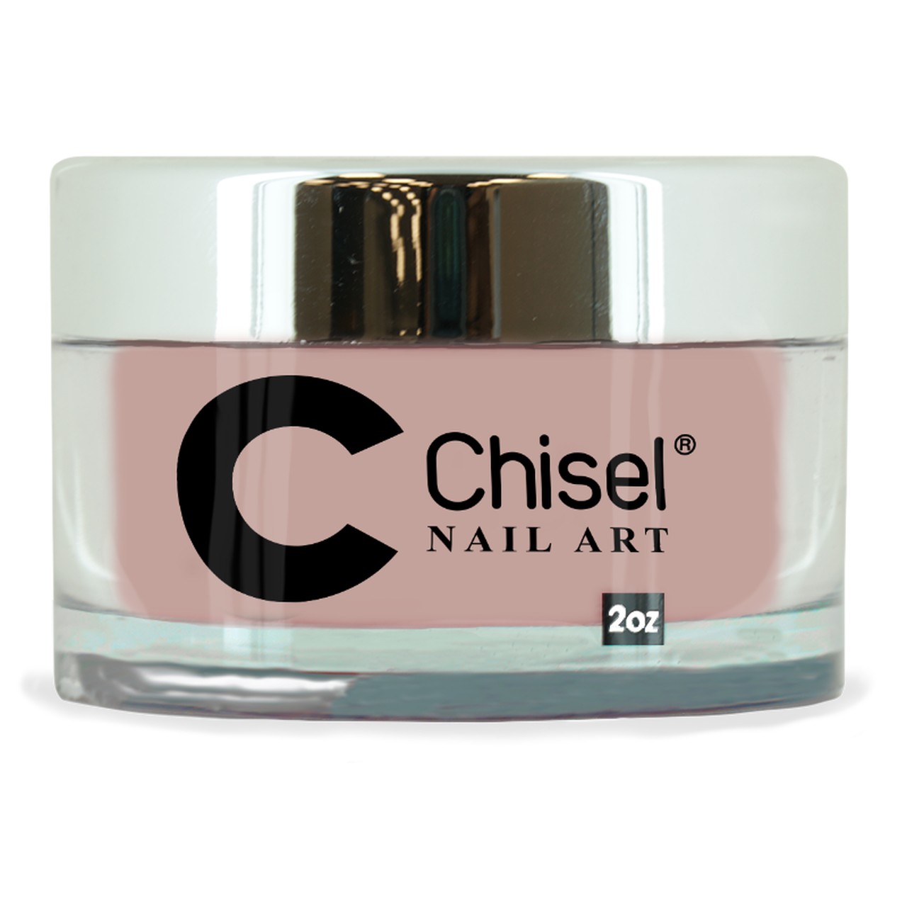 Chisel 2in1 Acrylic/Dipping Powder, (Barely Nude) Solid Collection, SOLID169, 2oz OK0831VD