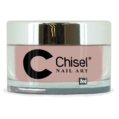 Chisel 2in1 Acrylic/Dipping Powder, (Barely Nude) Solid Collection, SOLID169, 2oz OK0831VD