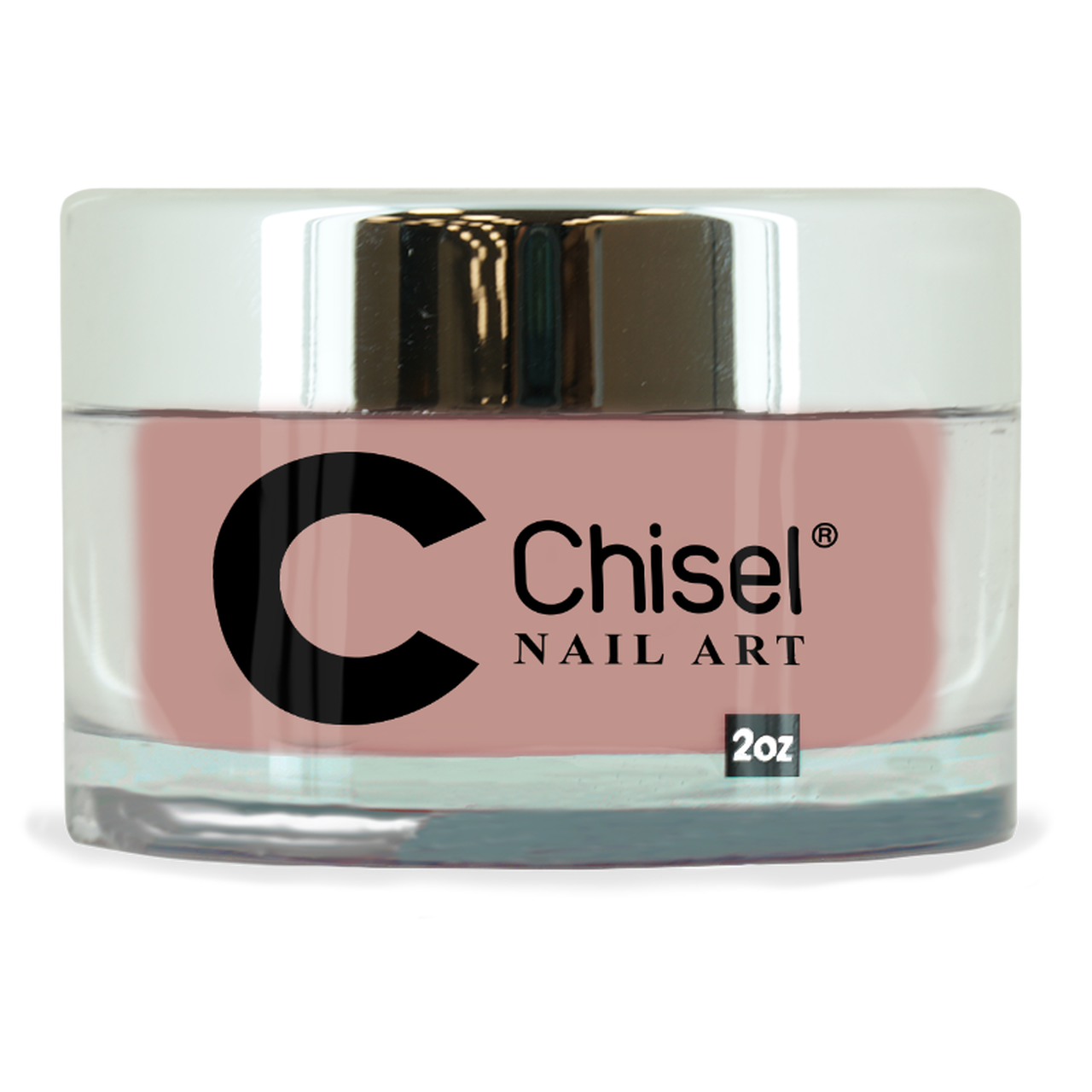 Chisel 2in1 Acrylic/Dipping Powder, (Barely Nude) Solid Collection, SOLID173, 2oz OK0831VD