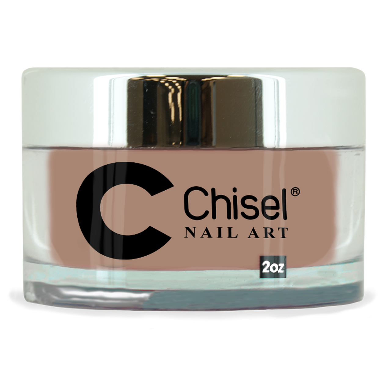 Chisel 2in1 Acrylic/Dipping Powder, (Barely Nude) Solid Collection, SOLID175, 2oz OK0831VD