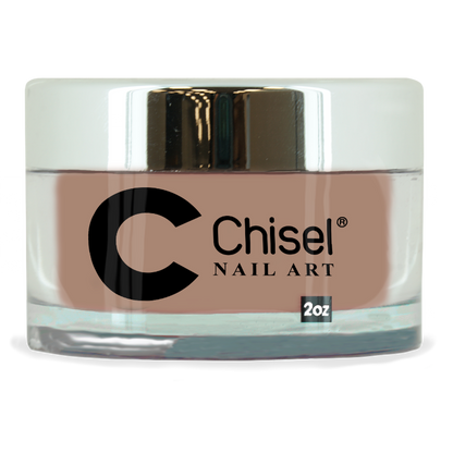 Chisel 2in1 Acrylic/Dipping Powder, (Barely Nude) Solid Collection, SOLID175, 2oz OK0831VD