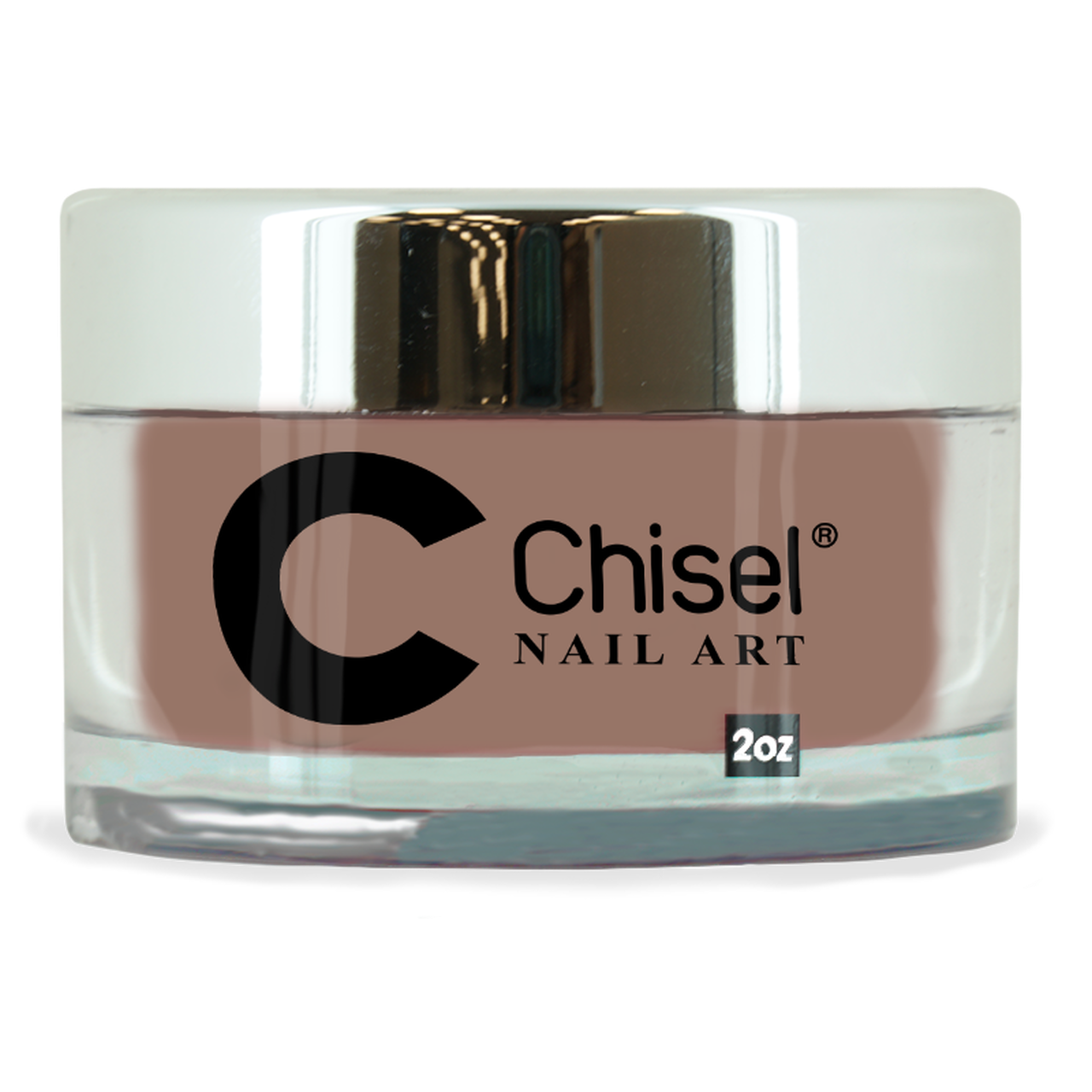 Chisel 2in1 Acrylic/Dipping Powder, (Barely Nude) Solid Collection, SOLID177, 2oz OK0831VD