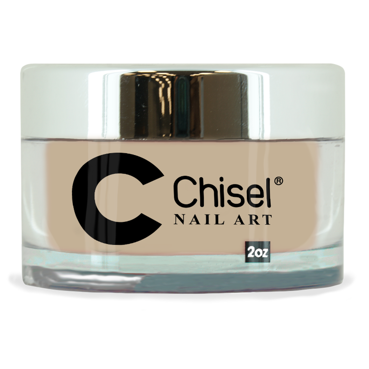 Chisel 2in1 Acrylic/Dipping Powder, (Barely Nude) Solid Collection, SOLID193, 2oz OK0831VD