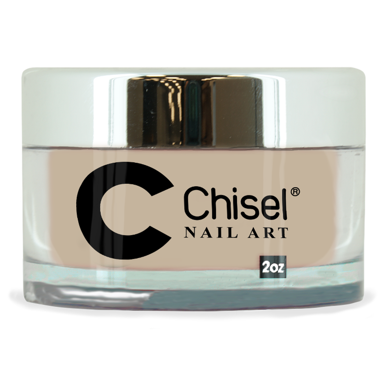 Chisel 2in1 Acrylic/Dipping Powder, (Barely Nude) Solid Collection, SOLID195, 2oz OK0831VD