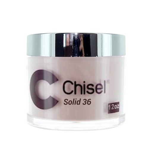Chisel 2in1 Acrylic/Dipping Powder, Solid  Collection, SOLID36, 12oz (Packing: 60 pcs/case)
