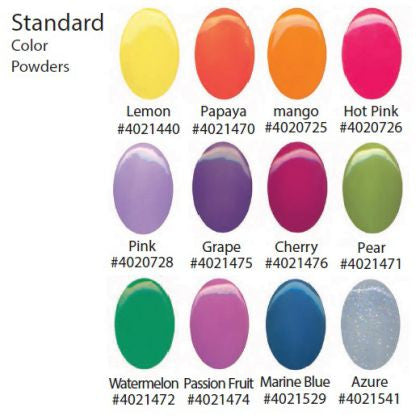 Cre8tion Color Powder, Standard Collection, 4021474, Passion Fruit, 1lbs