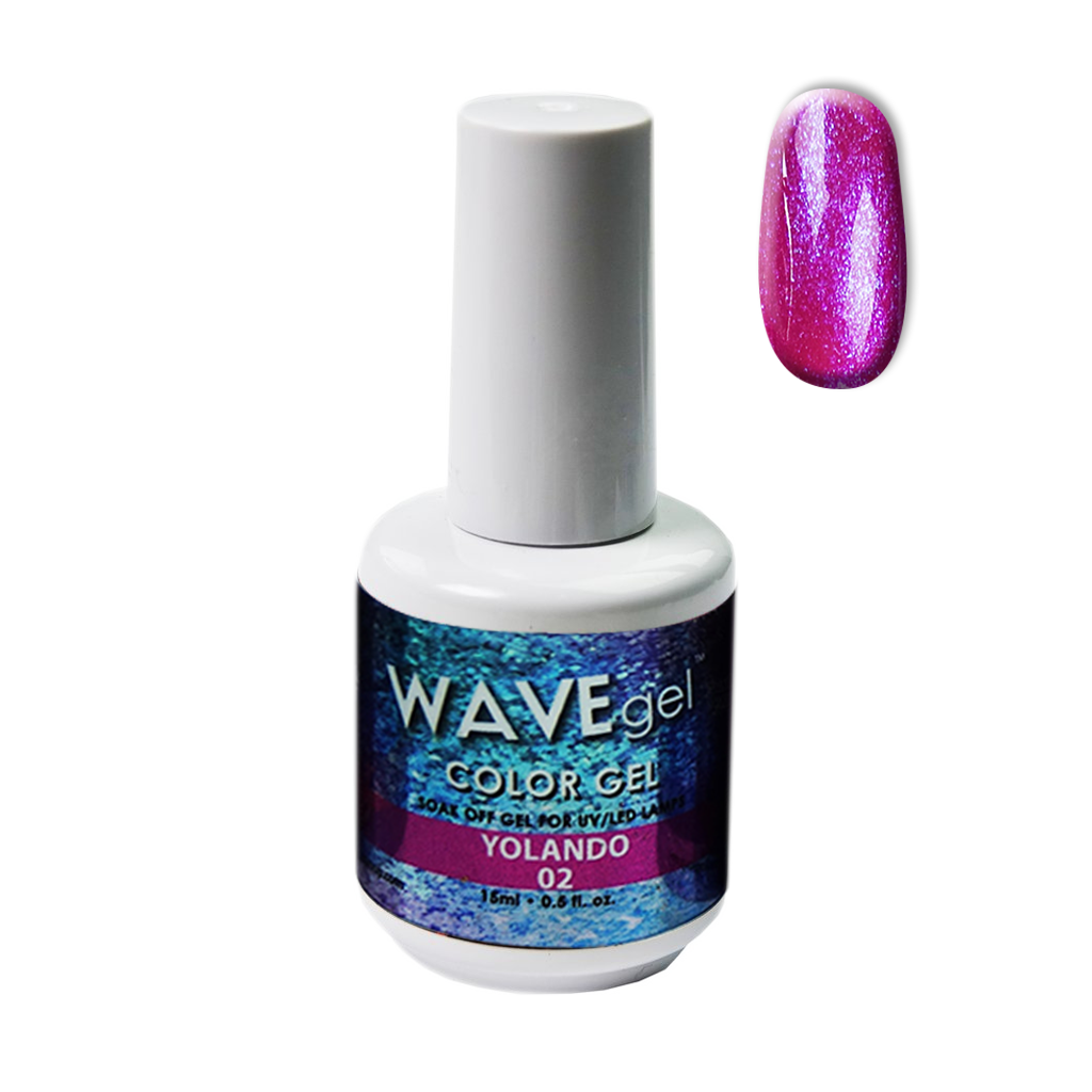 Wave Gel Star Ocean Gel Polish, 02, Yolando, 0.5oz OK1129