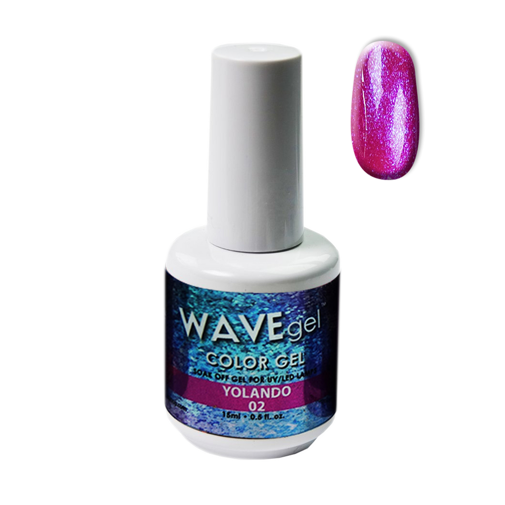 Wave Gel Star Ocean Gel Polish, 02, Yolando, 0.5oz OK1129
