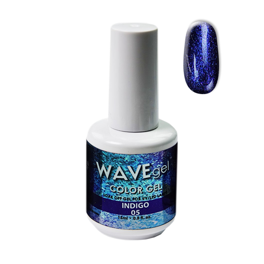 Wave Gel Star Ocean Gel Polish, 05, Indigo, 0.5oz OK1129