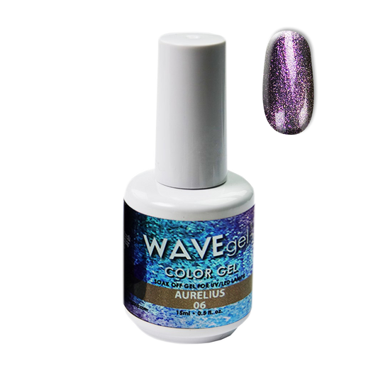 Wave Gel Star Ocean Gel Polish, 06, Aurelius, 0.5oz OK1129