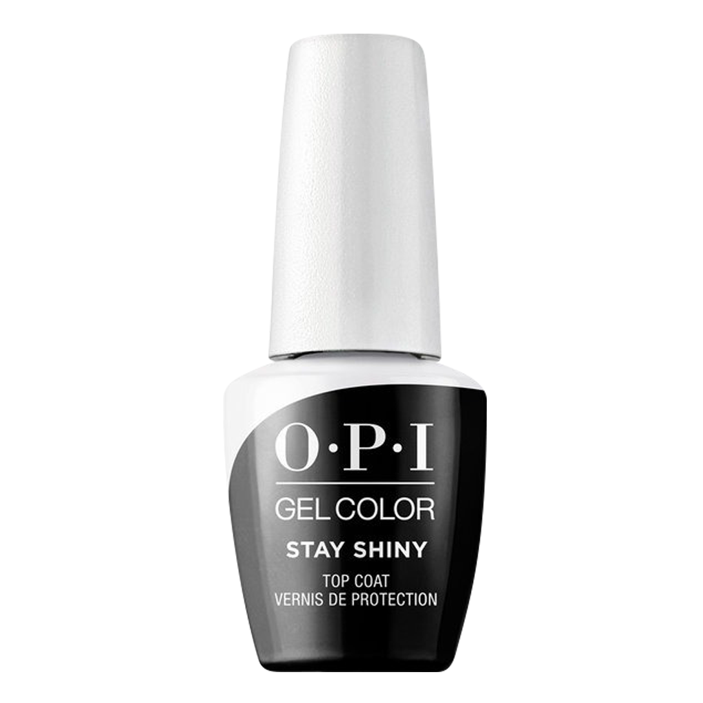 OPI Top Coat Gel, GC003, Stay Shiny Top, 0.5oz