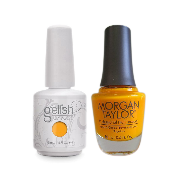 Gelish Gel Polish & Morgan Taylor Nail Lacquer, Street Cred-ible , 0.5oz, 1100047+ 50224