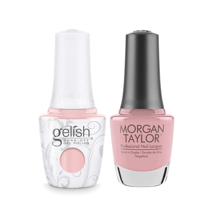 Gelish Gel Polish & Morgan Taylor Nail Lacquer 1, The Color Of Petals Collection, 1410345, Strike A Poise, 0.5oz OK0115LK