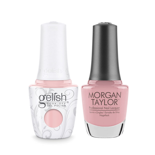 Gelish Gel Polish & Morgan Taylor Nail Lacquer 1, The Color Of Petals Collection, 1410345, Strike A Poise, 0.5oz OK0115LK