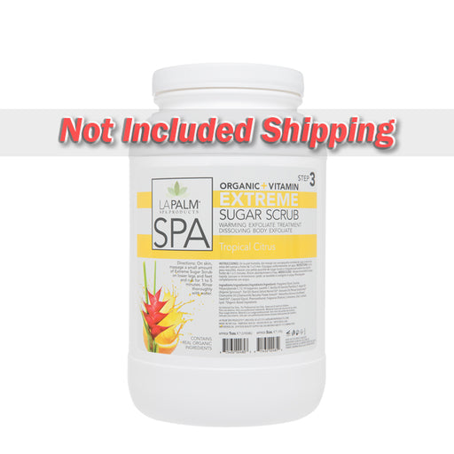 La Palm, Organic Vitamin Extreme Sugar Scrub, Tropical Citrus, 1Gal  KK
