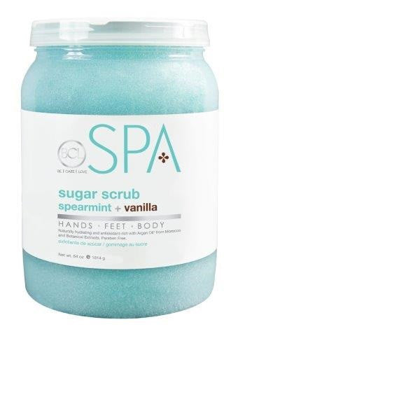 BCL SPA, Sugar Scrub Spearmint Vanilla, 64oz