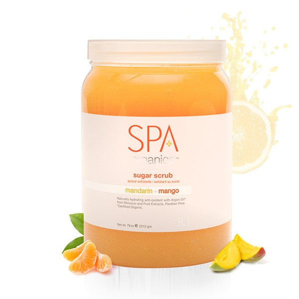 BCL SPA, Sugar Scrub Mango, 64oz