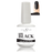 Cre8tion Super Black Gel, WHITE CAP, 09622, 0.5oz (Packing: 12 pcs/box)