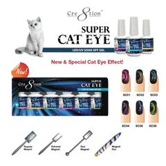 Cre8tion Super Cat Eye Gel Polish, 0916-1012, 0.5oz, SC05 KK1129