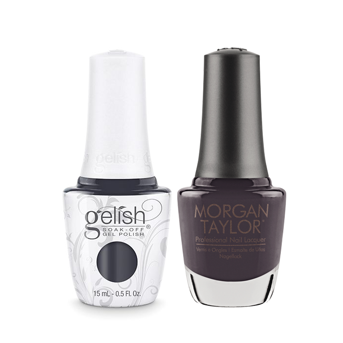 Gelish Gel Polish & Morgan Taylor Nail Lacquer, Sweater Weather , 0.5oz, 1110064 + 50064 KK0907