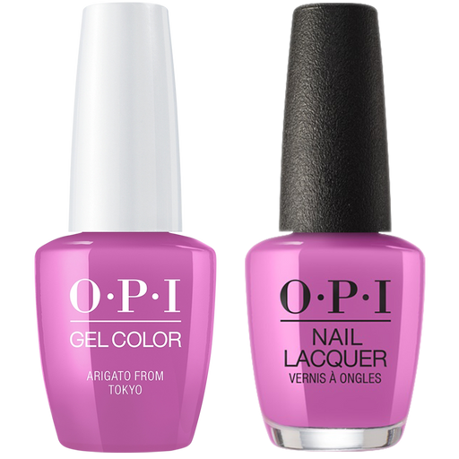 OPI GelColor And Nail Lacquer, Tokyo Spring Collection, T82, Arigato From Tokyo, 0.5oz OK1110