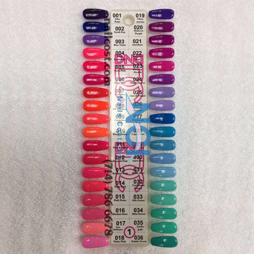DC Nail Lacquer And Gel Polish, 0.6oz, Full line of 144 colors (From DC 001 to DC 144)