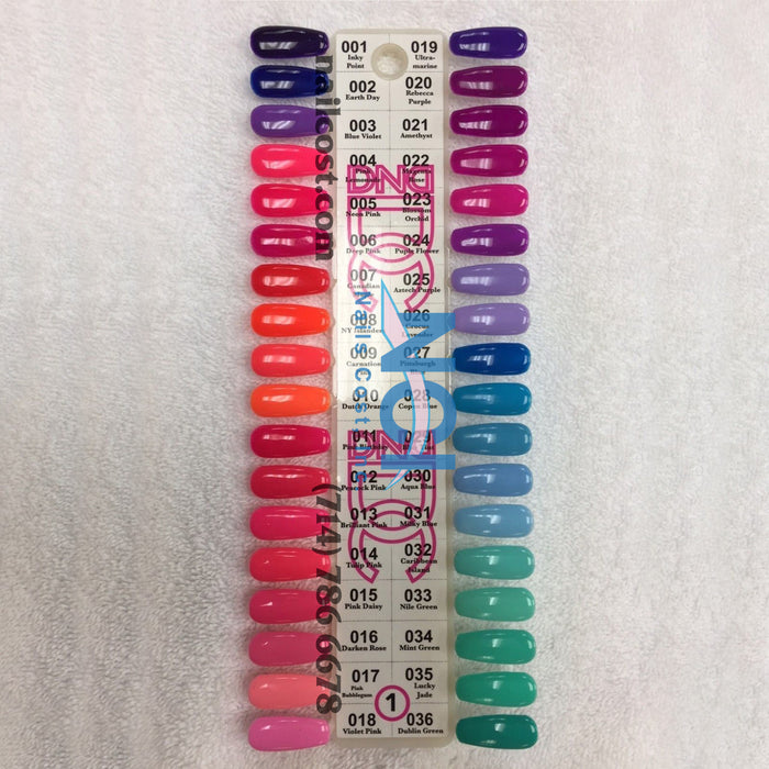 DC Nail Lacquer And Gel Polish, 0.6oz, Full line of 144 colors (From DC 001 to DC 144)