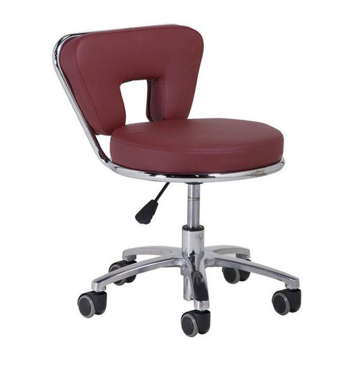 Cre8tion Technician Stools, Brigth Burgundy, TS001BB (NOT Included Shipping Charge)