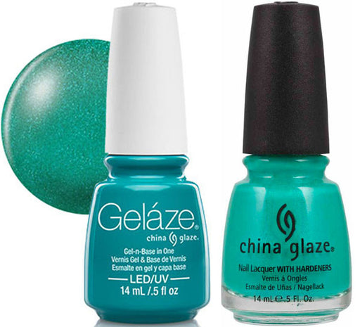 Gelaze Duo Gel, 83721, Turned Up Turquoise, 0.5oz