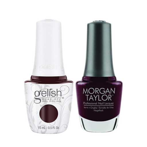 Gelish Gel Polish & Morgan Taylor Nail Lacquer, 1110328 + 3110328, Forever Fabulous Winter Collection 2018, The Camera Loves Me, 0.5oz KK1011