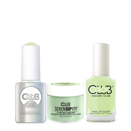 Color Club 3in1 Dipping Powder + Gel Polish + Nail Lacquer , Serendipity, ‘Til the Record Stops, 1oz, 05XDIPN35-1 KK