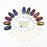 LeChat Perfect Match Nail Lacquer And Gel Polish, METALLUX Collection 2018, Full line of 6 colors (From MLMS07 to MLMS12), 0.5oz KK1030