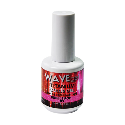 Wave Gel Titanium Gel Polish, 05, Bubble Pop, 0.5oz OK1129