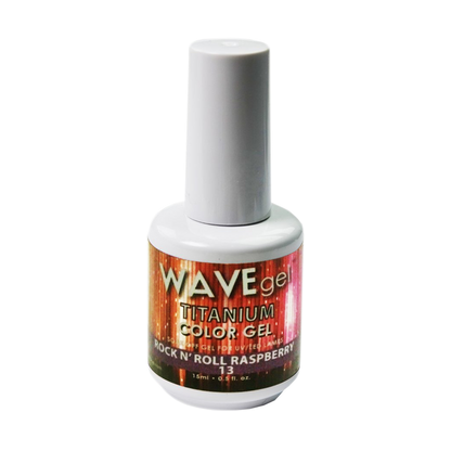 Wave Gel Titanium Gel Polish, 13, Rock N' Roll Raspberry, 0.5oz OK1129