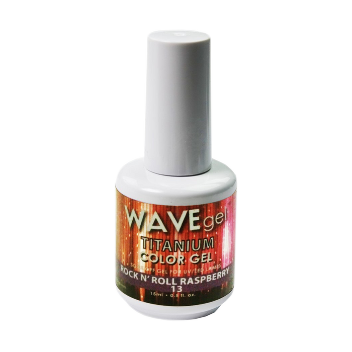 Wave Gel Titanium Gel Polish, 13, Rock N' Roll Raspberry, 0.5oz OK1129