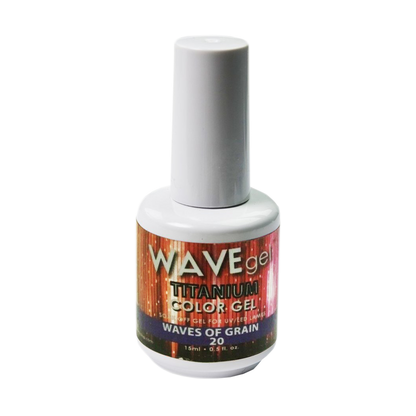 Wave Gel Titanium Gel Polish, 20, Waves Of Grain, 0.5oz OK1129