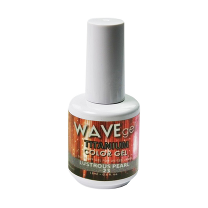 Wave Gel Titanium Gel Polish, 23, Lustrous Pearl, 0.5oz OK1129