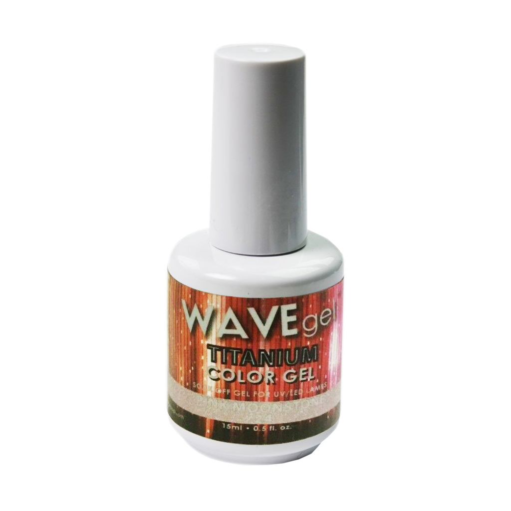 Wave Gel Titanium Gel Polish, 24, Pink Moonstone, 0.5oz OK1129