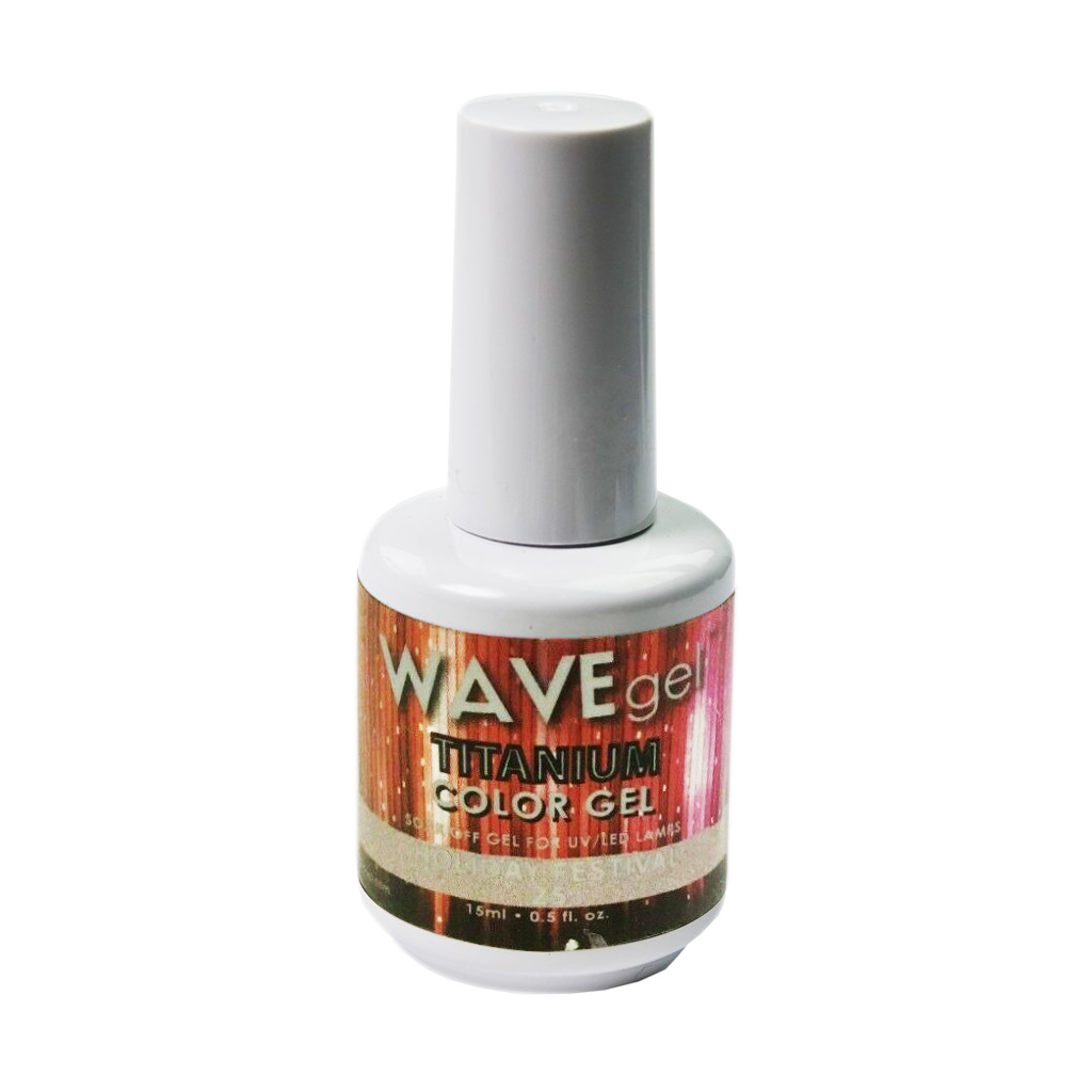 Wave Gel Titanium Gel Polish, 25, Holiday Festival, 0.5oz OK1129