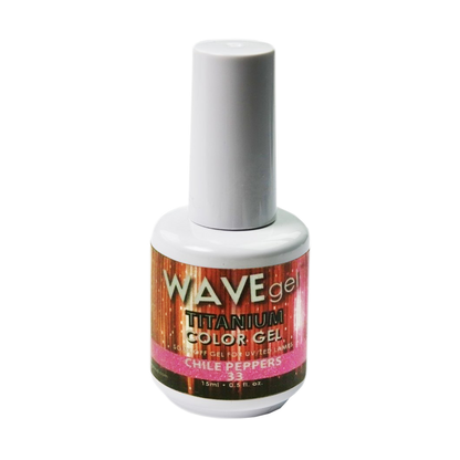 Wave Gel Titanium Gel Polish, 33, Chile Peppers, 0.5oz OK1129