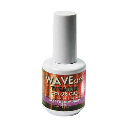 Wave Gel Titanium Gel Polish, 34, Jazzyberry Jams, 0.5oz OK1129